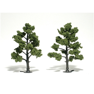 Woodland Scenics - WTR1512 5"-6" Ready Made Light Green (2/Pk)