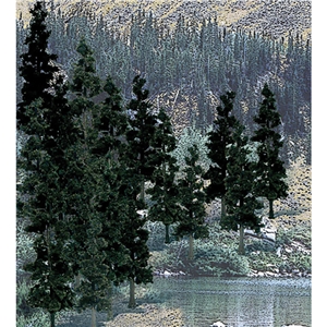 Woodland Scenics - WTR1581 4"-6" Ready Made Pine Value Pack (24/Pk)