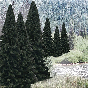 Woodland Scenics - WTR1585 2"-4" Ready Made Evergreen Value Pack (18/Pk)