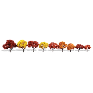Woodland Scenics - WTR3540 1?"-3" Classic Harvest Blaze (9/Pk)