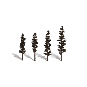 Woodland Scenics - WTR3561 4"-6" Classic Standing Timber (4/Pk)