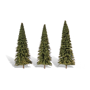 Woodland Scenics - WTR3573 6"-7" Classic Forever Green (3/Pk)