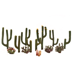 Woodland Scenics - WTR3600 ?"-2?" Classic Cactus Plants 1(3/Pk)