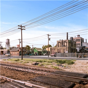 Woodland Scenics - WUS2251 N Wired Poles Double Crossbar - 1:160 Scale
