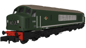 Rapido 948601 Class 45 D120 Plain BR Green - DCC SOUND - N Gauge