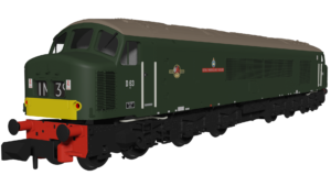 Rapido 948603 Class 45 D63 "Royal Inniskilling Fusilier" BR Economy Green - DCC SOUND - N Gauge