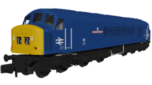 Rapido 948605 Class 45 49 "The Manchester Regiment" BR Blue With Headcode Blinds - DCC SOUND - N Gauge