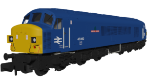 Rapido 948608 Class 45 45060 "Sherwood Forrester" BR Blue With Domino Headcodes - DCC SOUND - N Gauge