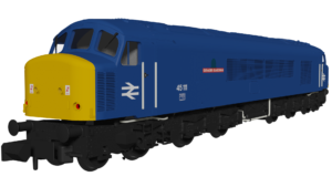 Rapido 948609 Class 45 45111 "Grenadier Guardsman" BR Blue With Sealed Beam Headlights - DCC SOUND - N Gauge