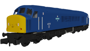 Rapido 948611 Class 45 45115 "Apollo" BR Blue BR Blue With Sealed Beam & Hight Intensity Headlights - DCC SOUND - N Gauge