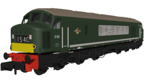 Rapido 948702 Class 46 D182 BR Green With Small Yellow Panels - DCC SOUND - N Gauge