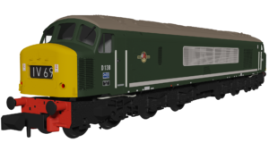 Rapido 948703 Class 46 D138 BR Green With Full Yellow Ends - DCC SOUND - N Gauge