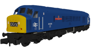 Rapido 948704 Class 46 46026 "Leicestershire and Derbyshire Yeomanry" BR Blue With Headcode Blinds - DCC SOUND - N Gauge