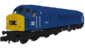 Rapido 948705 Class 46 46037 BR Blue With Domino Headcodes - DCC SOUND - N Gauge