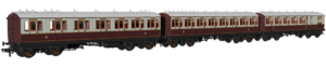 Rapido 978009 LNWR ‘Evolution’ Non-Corridor Carriage Pack - OO Gauge