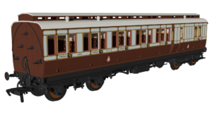 Rapido 978018 GCR ‘Evolution’ Non-Corridor Brake Third No.1854 - OO Gauge
