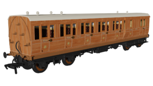 Rapido 978022 GN ‘Evolution’ Non-Corridor Brake Third No.3160 - OO Gauge