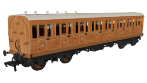Rapido 978023 GN ‘Evolution’ Non-Corridor Third No.3080 - OO Gauge