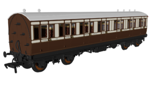 Rapido 978032 LBSCR ‘Evolution’ Non-Corridor Composite No.535 - OO Gauge