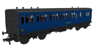 Rapido 978034 LMR ‘Evolution’ Non-Corridor Brake Third ARMY 5317 - OO Gauge