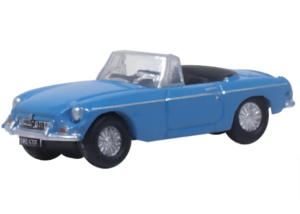 GAUGEMASTERtrade MGB Roadster Iris Blue Oxford Diecast NMGB Gaugemaster AM