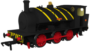 Rapido Trains UK 903514 - 16″ Hunslet – “Clement” OO Gauge DCC SOUND