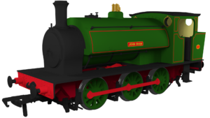 Rapido Trains UK 903516 - 16″ Hunslet – “John Shaw” OO Gauge DCC SOUND
