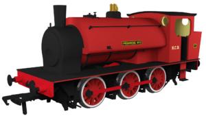 Rapido Trains UK 903517 - 16″ Hunslet – “Primrose No.2” (Late Condition) OO Gauge DCC SOUND