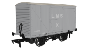 Rapido Trains UK 970003 - LMS D1663 Van - LMS (pre-36) No.133592 OO Gauge