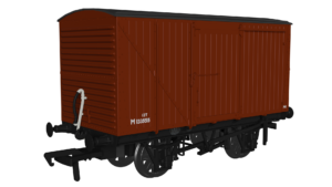 Rapido Trains UK 970009 - LMS D1663 Van - BR No.M133555 OO Gauge