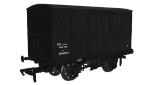 Rapido Trains UK 970011 - LMS D1663 Van - BR Departmental No.DM155543 OO Gauge