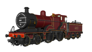 Rapido 974002 MR 483 No.483 Midland Railway Crimson OO Gauge DCC READY