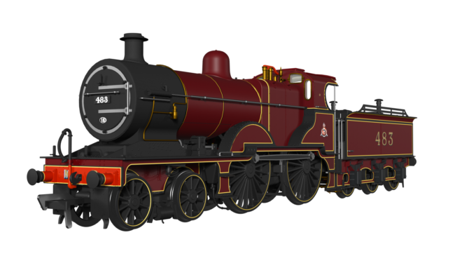 Rapido Midland 483 Class 4-4-0 Steam Locos OO Gauge