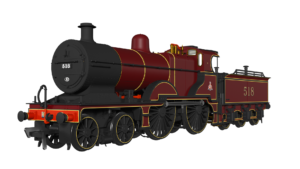 Rapido 974003 MR 483 No.518 Midland Railway Crimson OO Gauge DCC READY