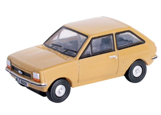 OXFORD DIECAST NFF002 Ford Fiesta Mk1 Nevada Beige N Gauge