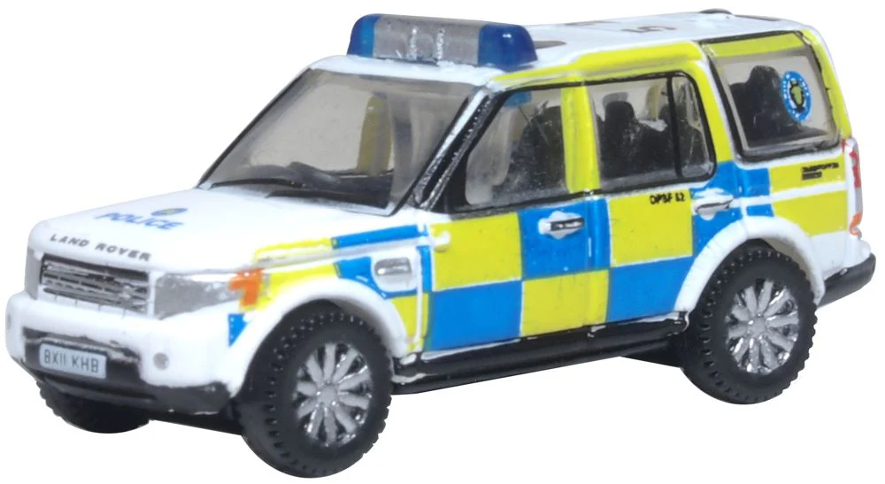 OXFORD DIECAST NDIS006 Land Rover Discovery 4 West Midlands Police N Gauge