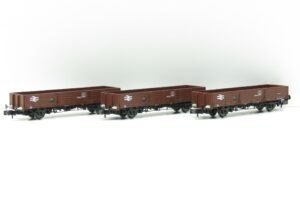 Rapido Trains UK / Rainbow Railways Exclusive, 956007 - OAA BR BAUXITE CORPACH POOL LETTERING TRIPLE PACK, N GAUGE