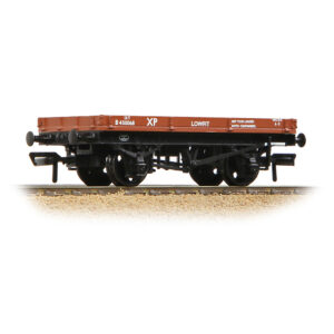 Bachmann 37-477D 1 Plank 'Lowfit' Wagon BR Bauxite (Early) - OO Gauge