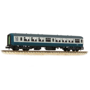 Graham Farish 374-710B BR MK2A TSO Tourist Second Open BR Blue & Grey - N Gauge