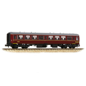 Graham Farish 374-715 BR MK2A TSO Tourist Second Open WCRC Maroon - N Gauge