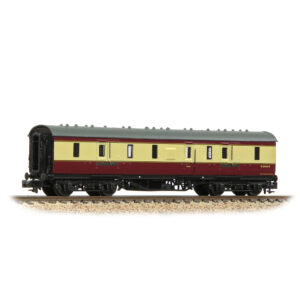 Graham Farish 374-886A LMS Stanier 50ft Full Brake BR Crimson & Cream - N Gauge