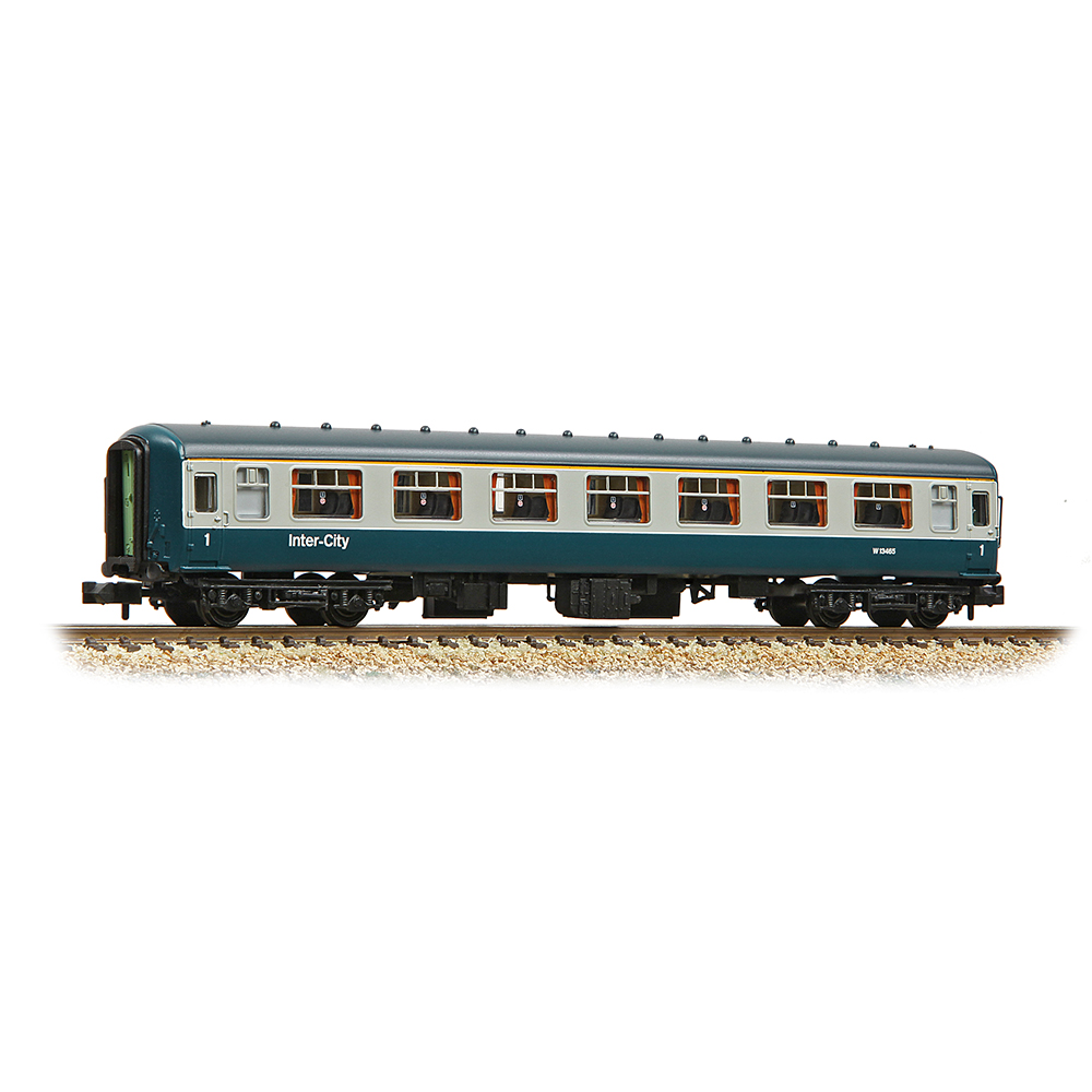 Graham Farish 374-953 BR Mk2A FK First Corridor BR Blue & Grey (InterCity) - N Gauge
