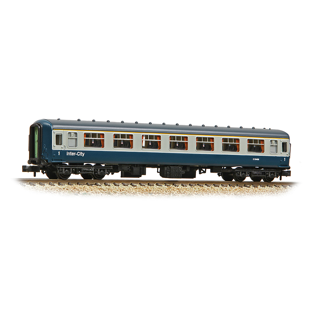 Graham Farish 374-953A BR Mk2A FK First Corridor BR Blue & Grey (InterCity) - N Gauge
