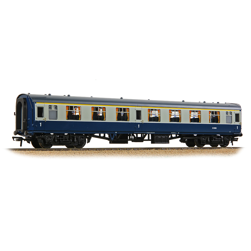 Bachmann 39-828A BR MK1 FO First Open BR Blue & Grey - OO Gauge