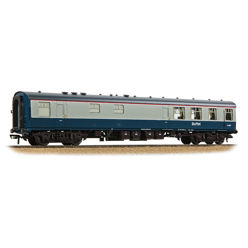 Bachmann 39-853 BR MK1 RB Restaurant Buffet BR Blue & Grey - OO Gauge