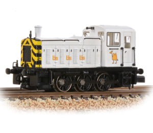 Graham Farish 371-065 Class 03 Ex-D2054 British Industrial Sand White DCC READY, N GAUGE
