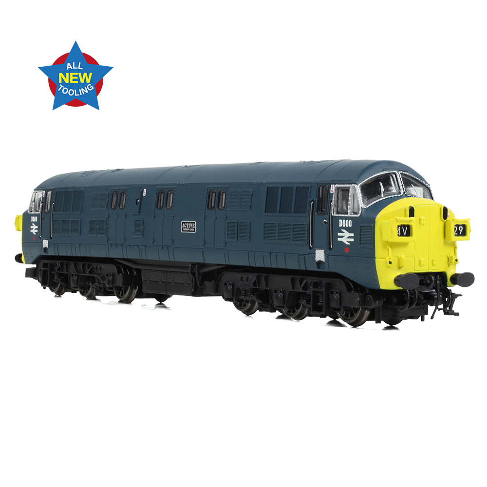 EFE Rail E84522 Class 41 'Warship' Headcode Box D600 'Active' BR Blue - N Gauge