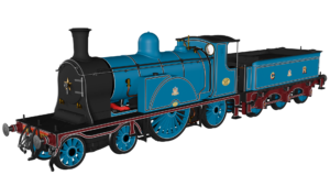 Rapido 982501 Caledonian Single No.123 - CR Blue Railtour Condition No.123 - DCC SOUND - OO Gauge