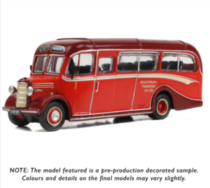 EFE ROAD E20141 Bedford OB Coach LLW837 Margo’s of Bexleyheath 1:76 Scale OO Gauge