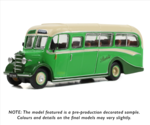 EFE ROAD E20145 Bedford OB Coach SS7486 Stark's of Dunbar 1:76 Scale OO Gauge